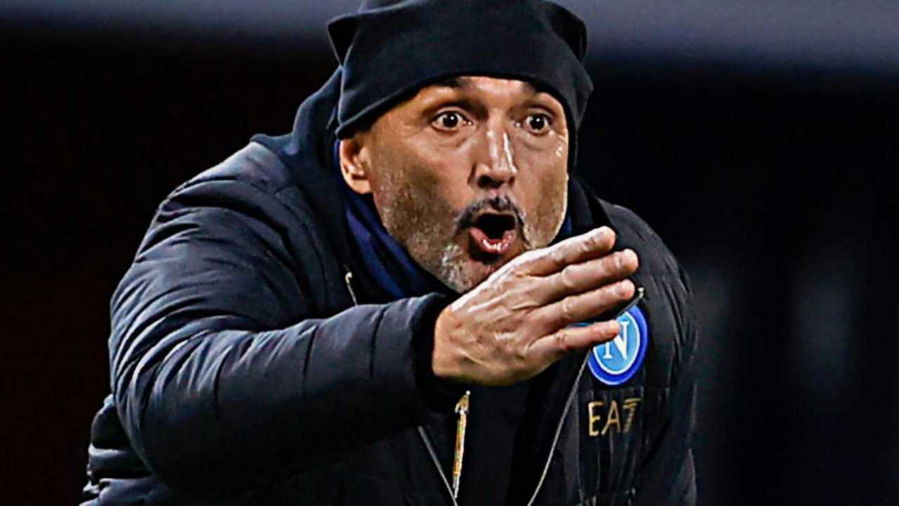 Spalletti dà indicazioni 