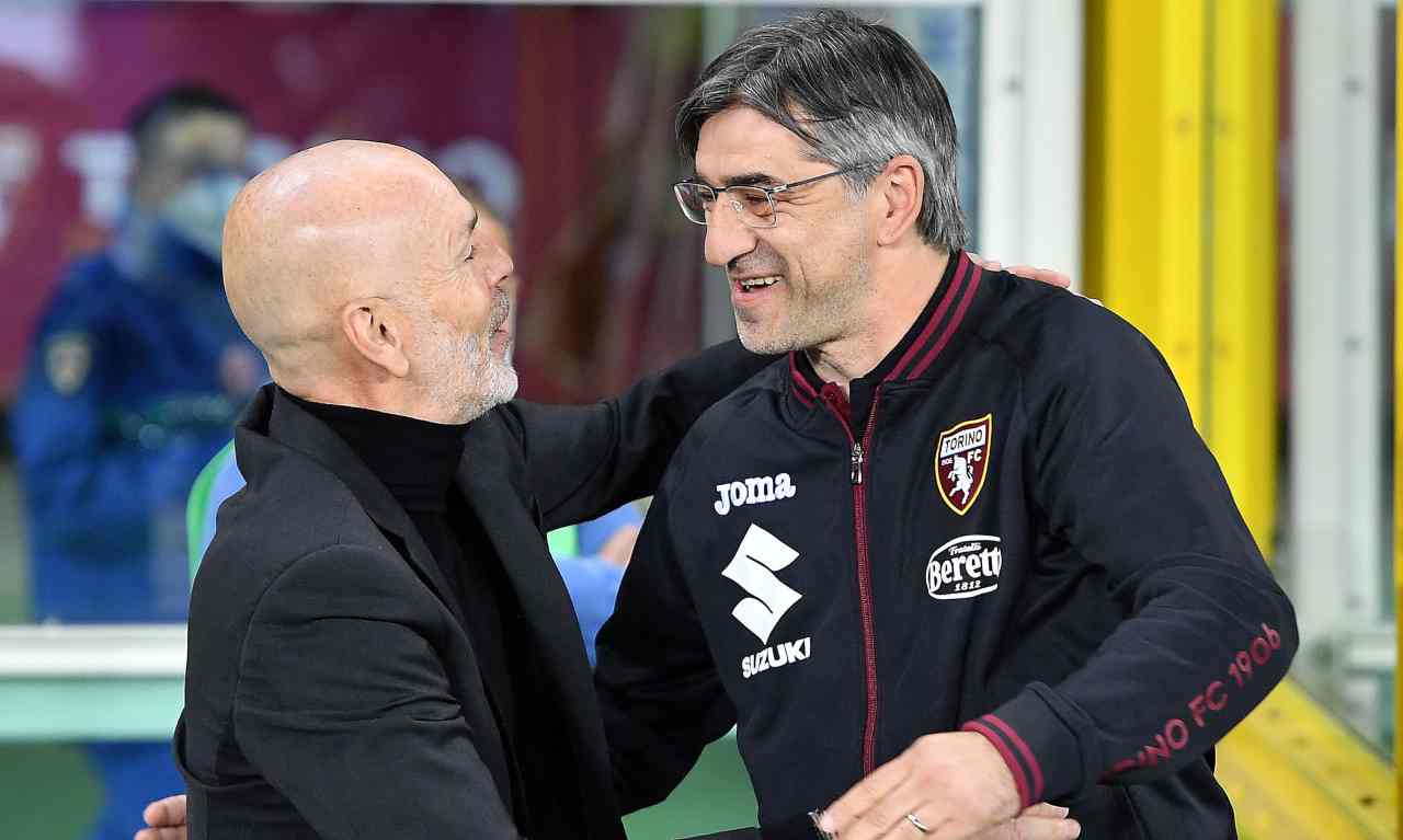 Torino-Milan, Pioli e Juric si salutano