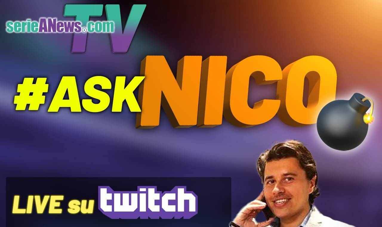 #askNICO, live su SerieANewsTV con Nicolò Schira