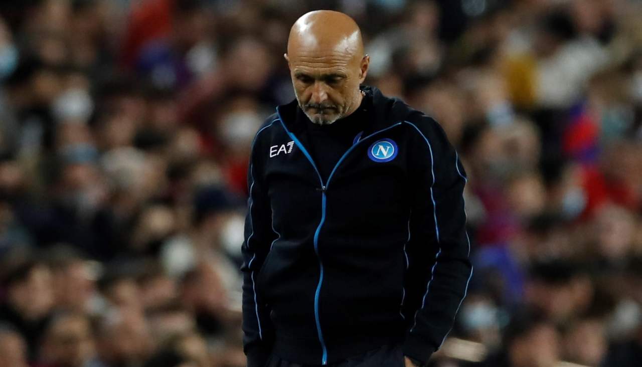 Napoli, Spalletti a testa bassa