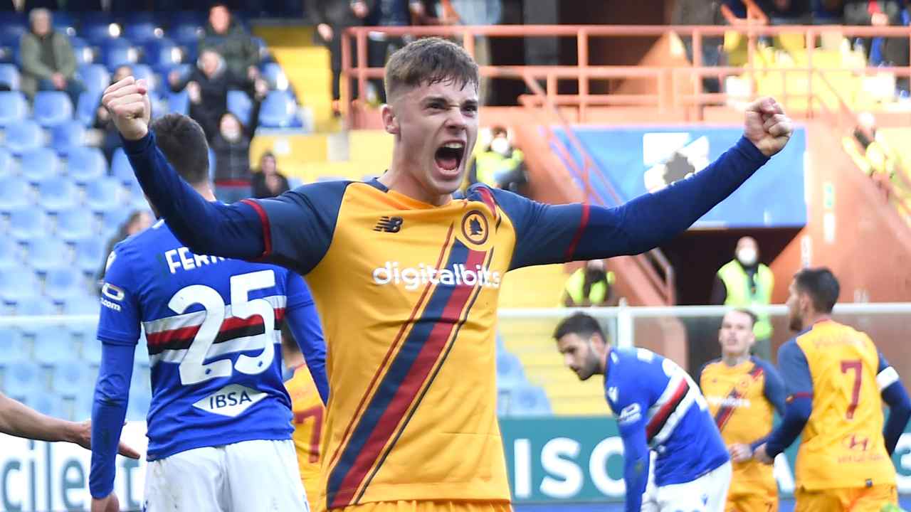 Roma vittoriosa contro la Sampdoria