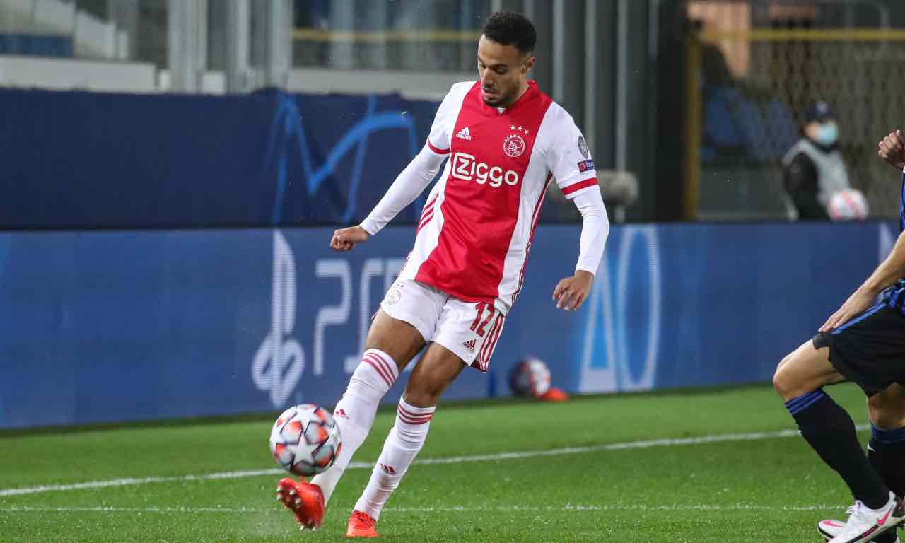 Mazraoui in Atalanta-Ajax