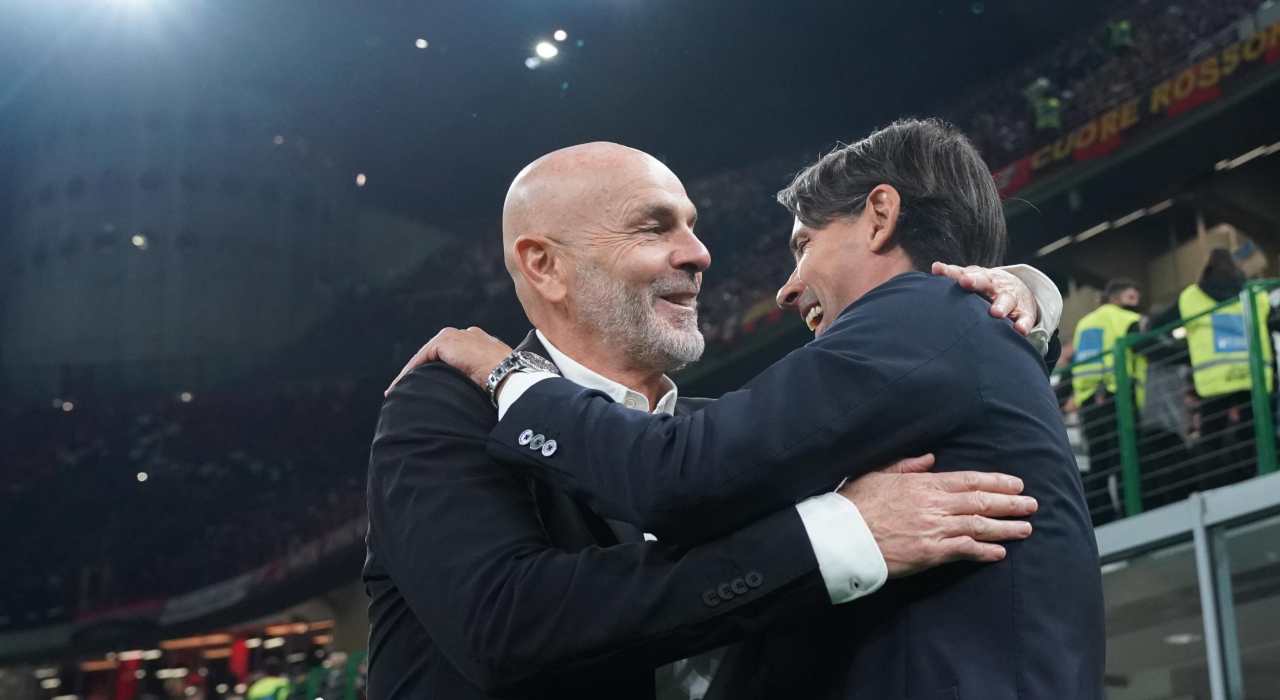 Pioli e Simone Inzaghi