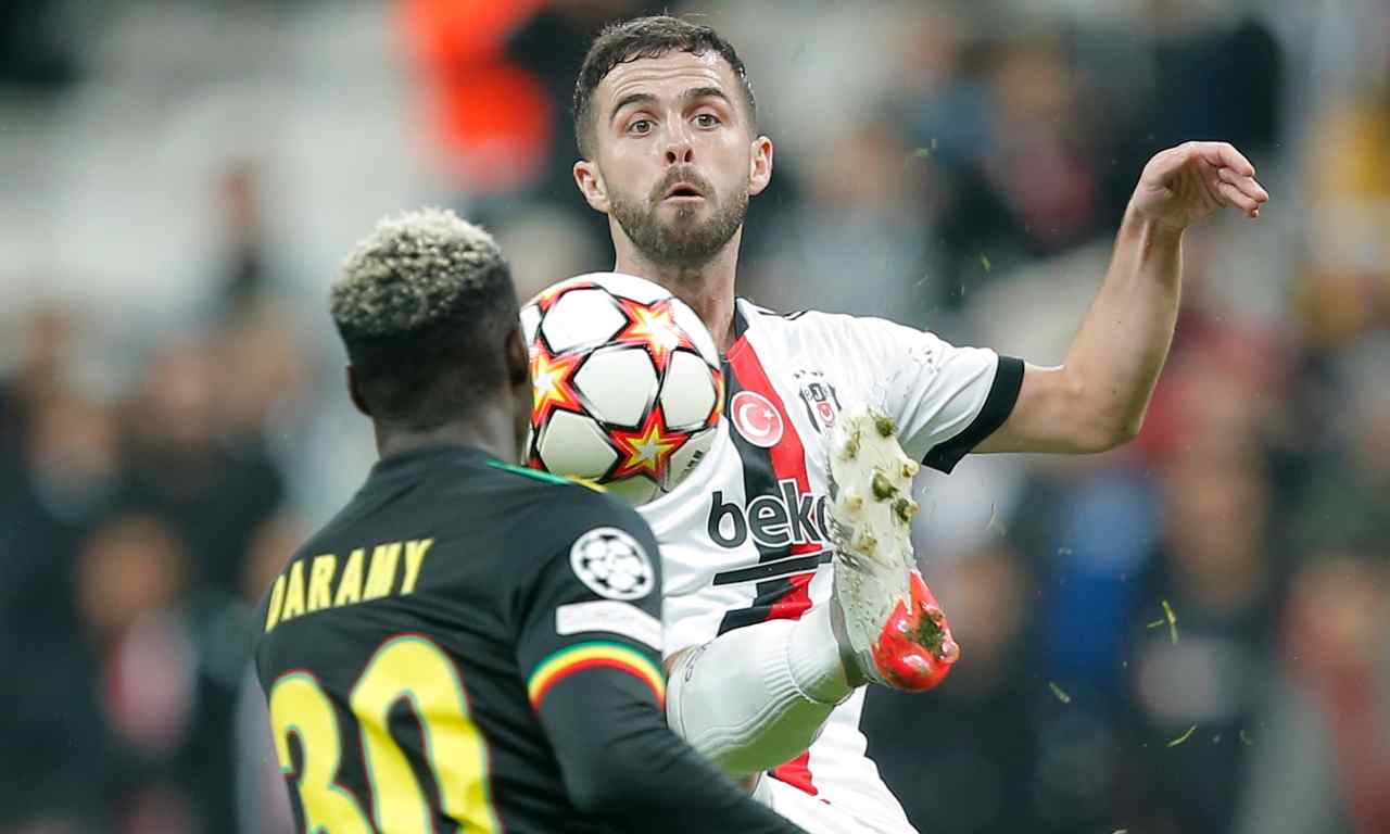 Pjanic con il Besiktas 