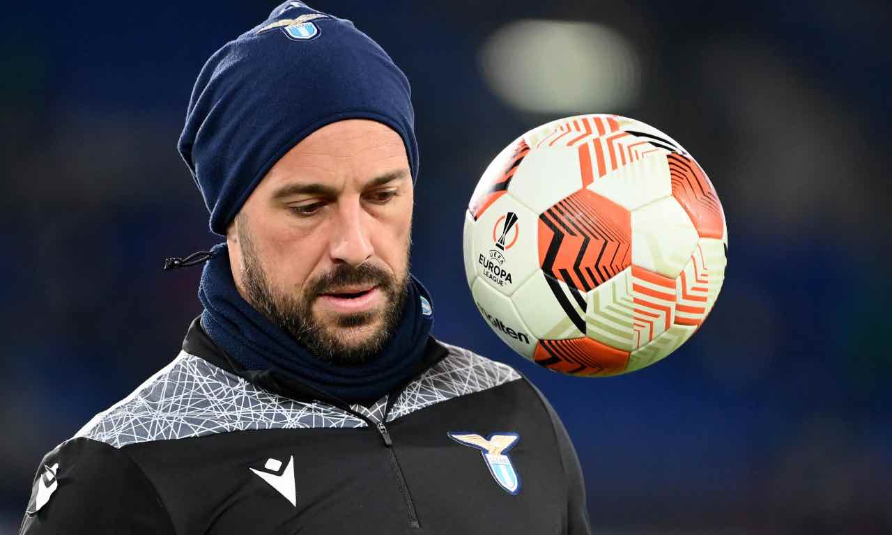 Reina in campo con la Lazio