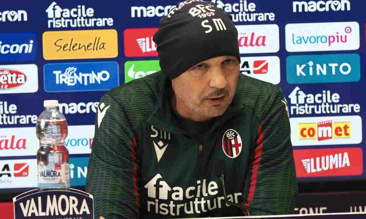 Mihajlovic in conferenza stampa 