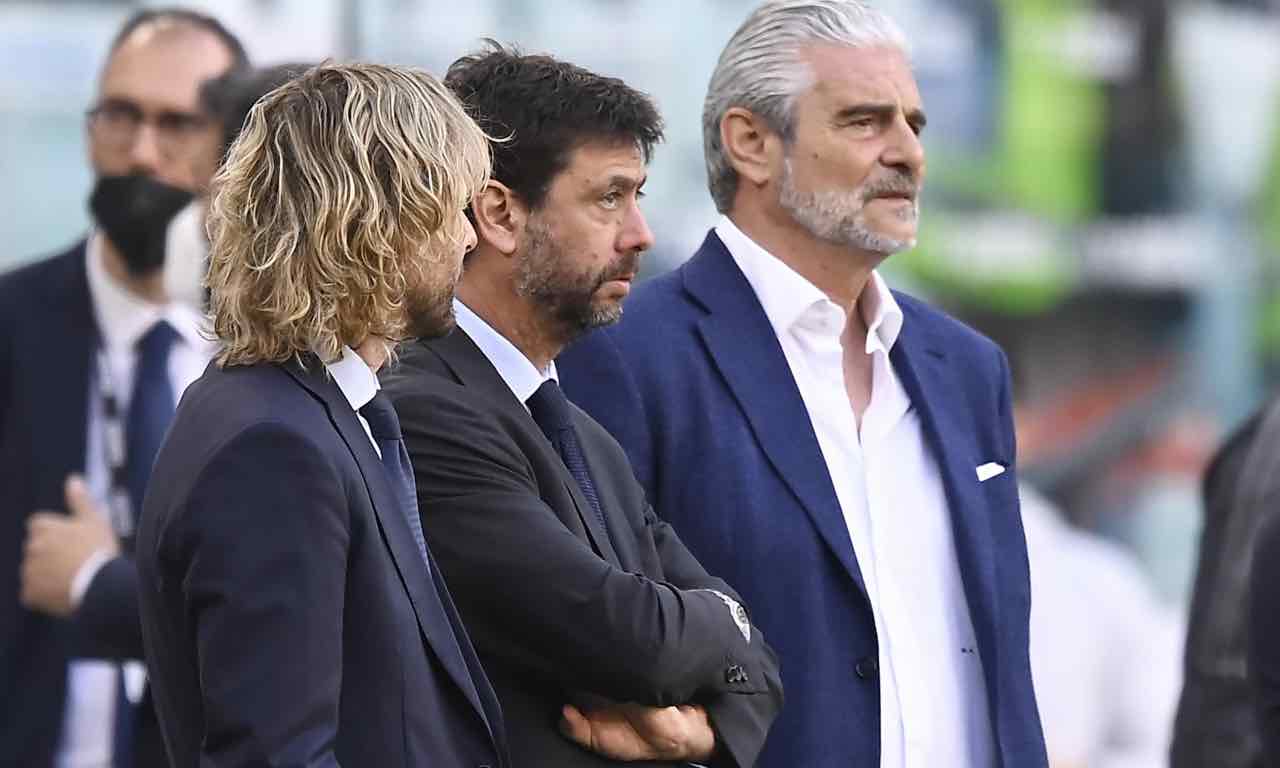 Agnelli, Nedved e Arrivabene insieme