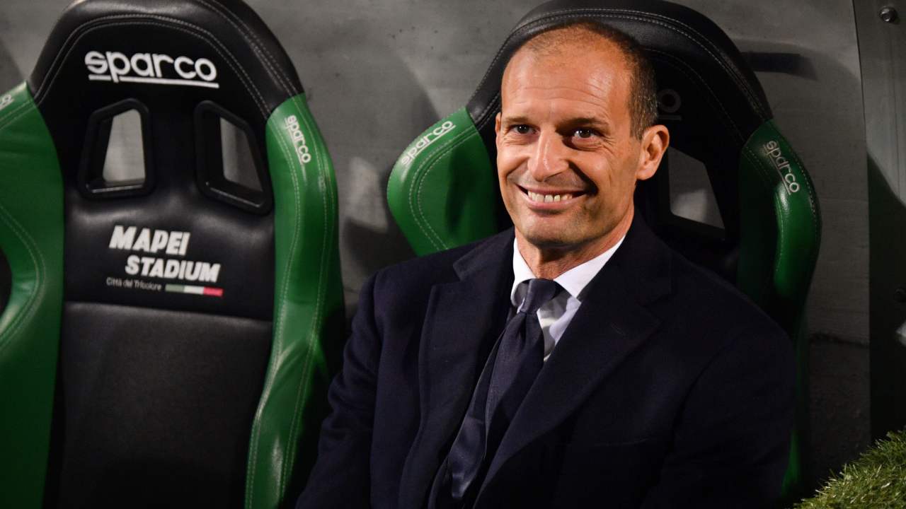 Massimiliano Allegri sorridente