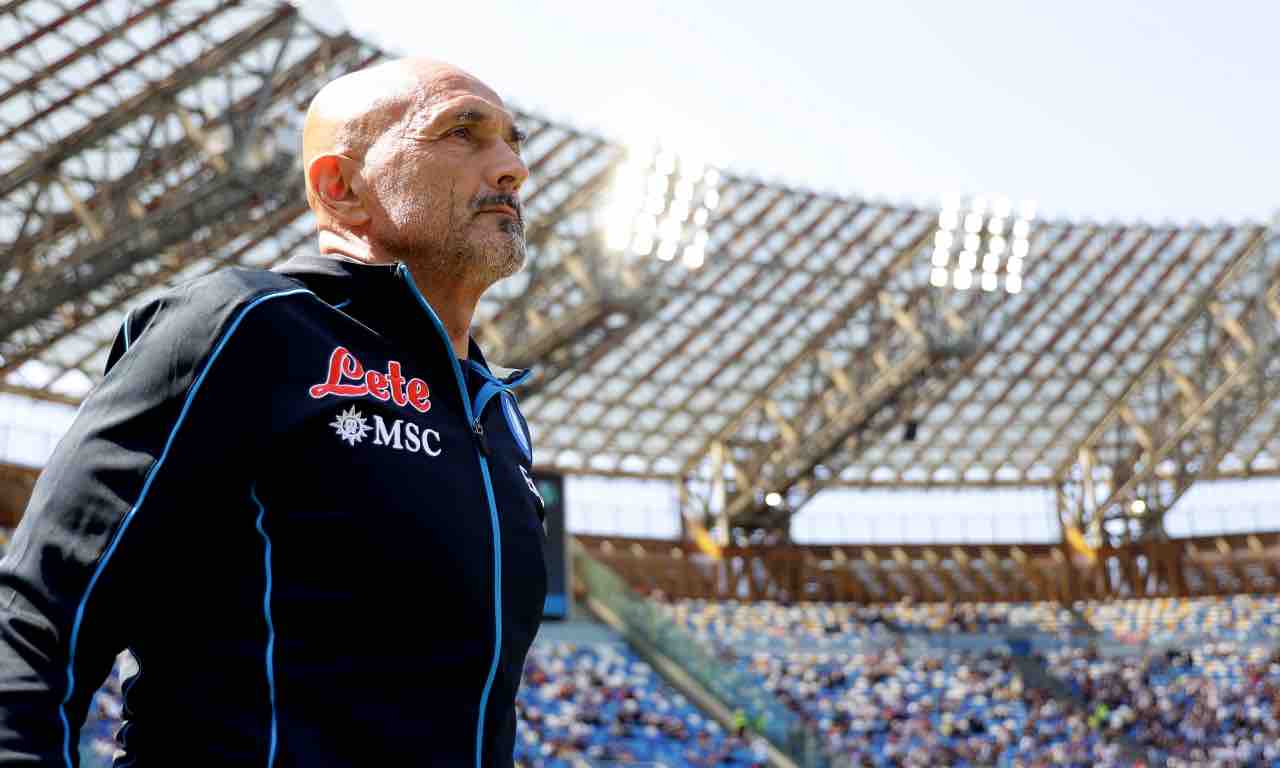 Luciano Spalletti al Maradona