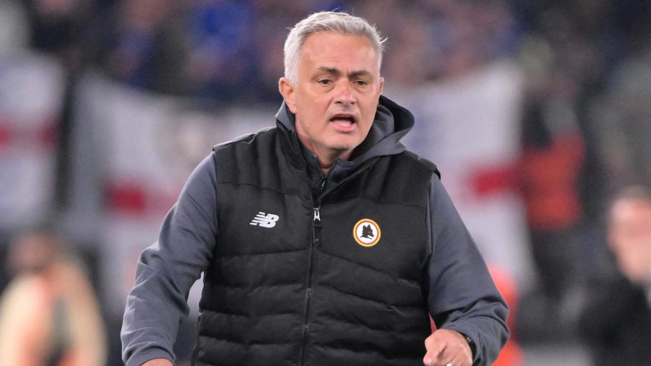 Josè Mourinho arrabbiato