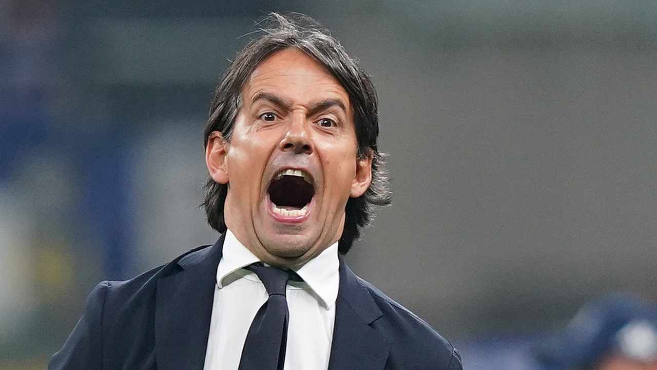 Inzaghi urla da bordocampo Inter