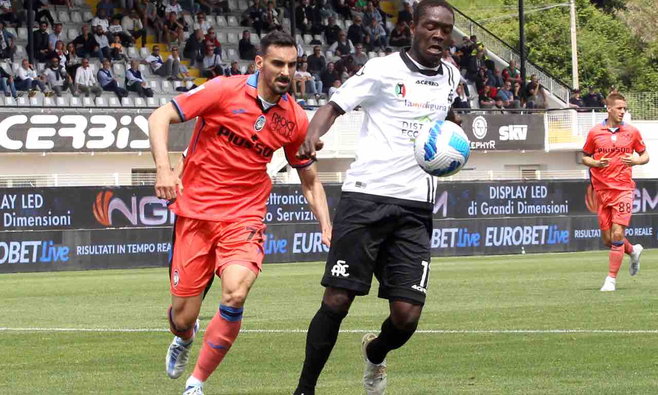 Zappacosta in Spezia-Atalanta