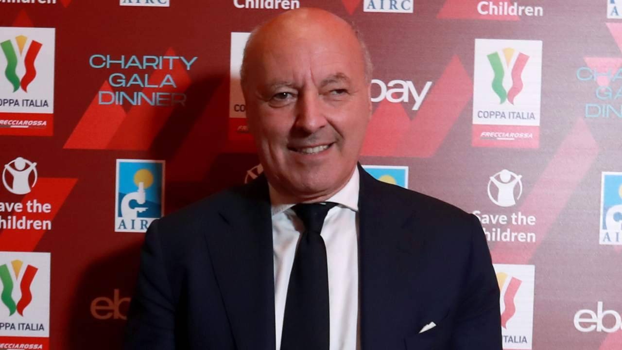 Giuseppe Marotta sorridente