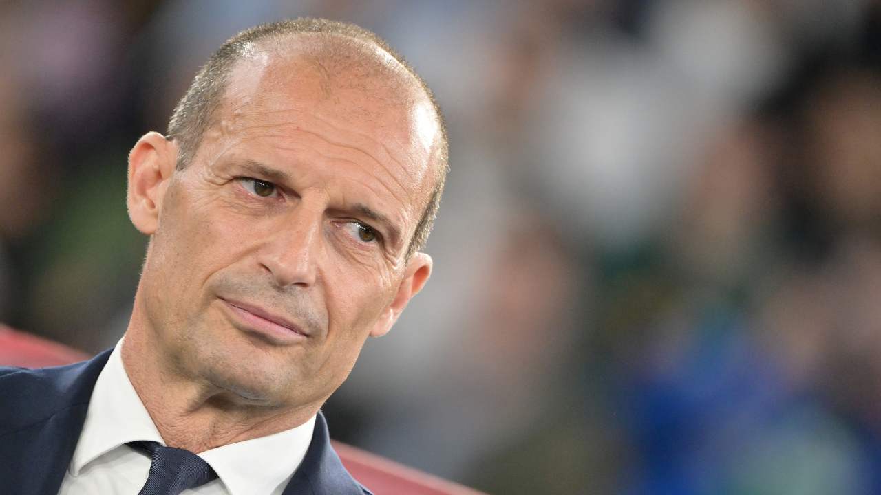 Allegri concentrato Juve