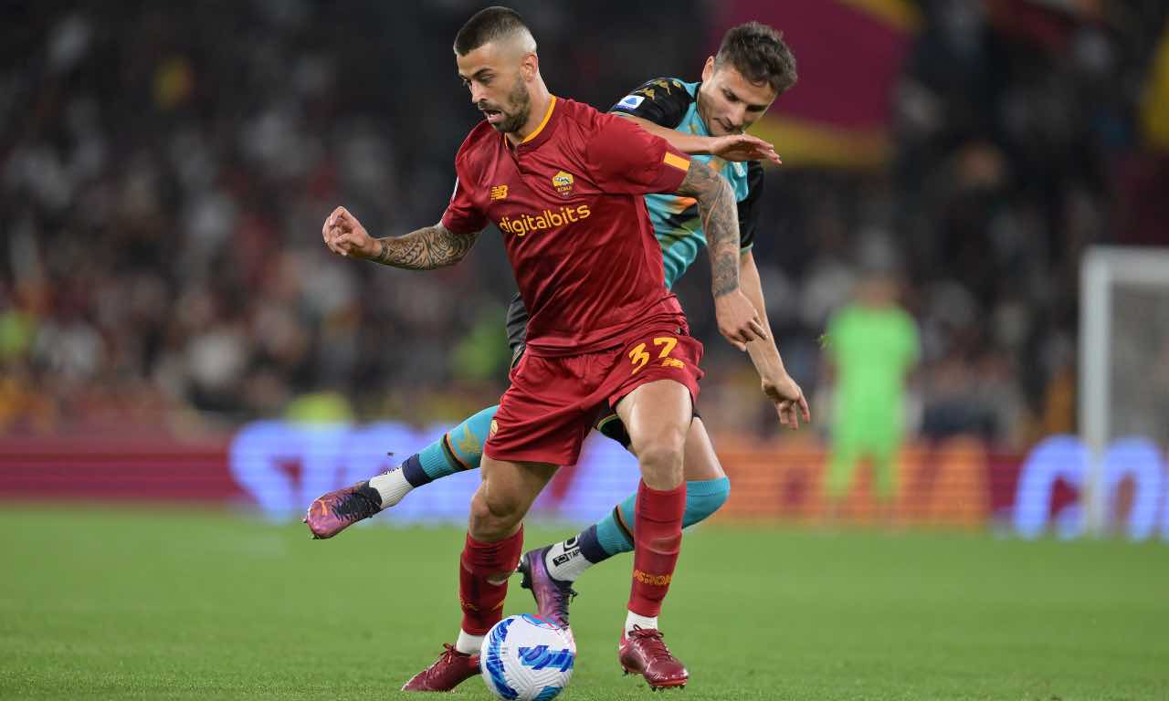 Spinazzola in Roma-Venezia