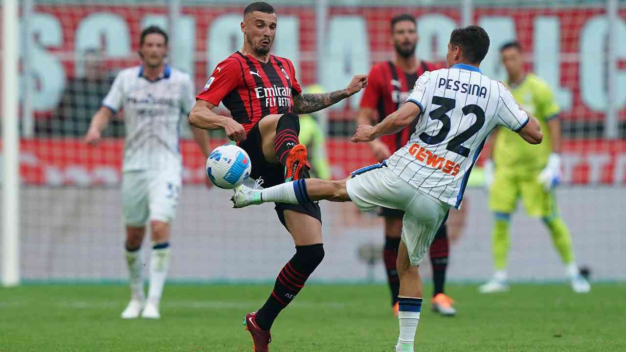 Milan-Atalanta Krunic e Pessina verso il pallone