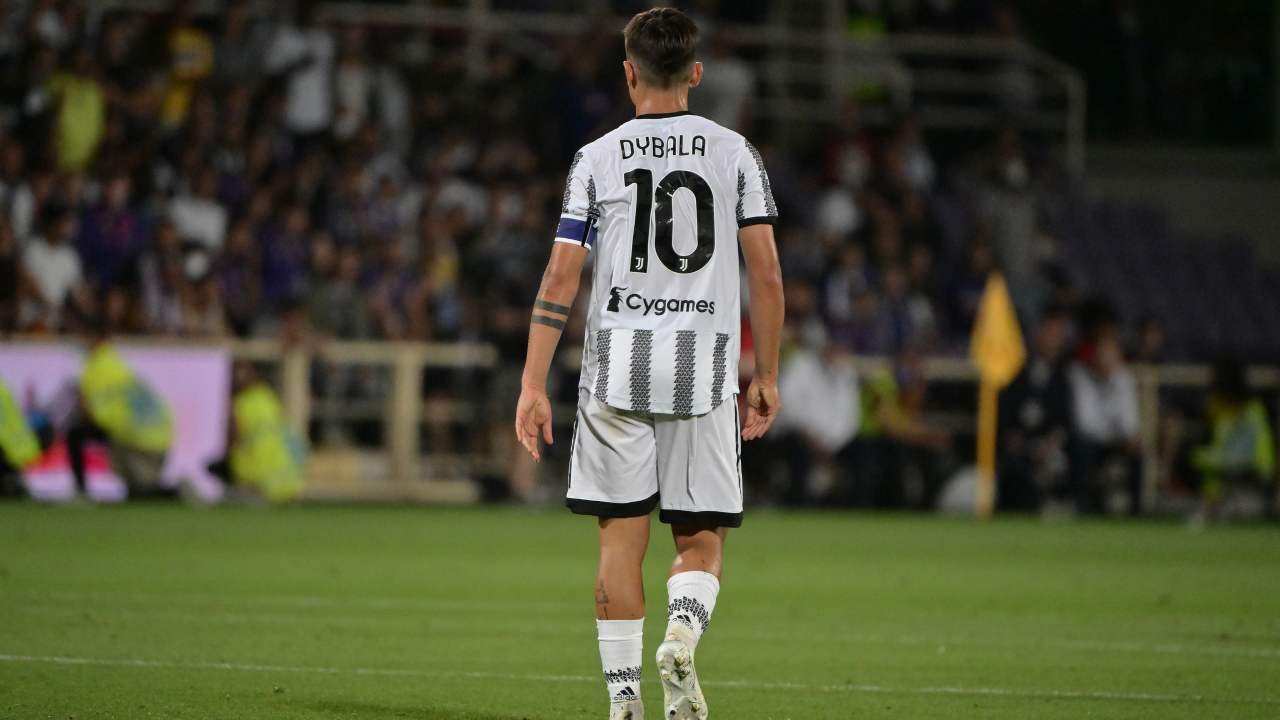 Paulo Dybala in campo