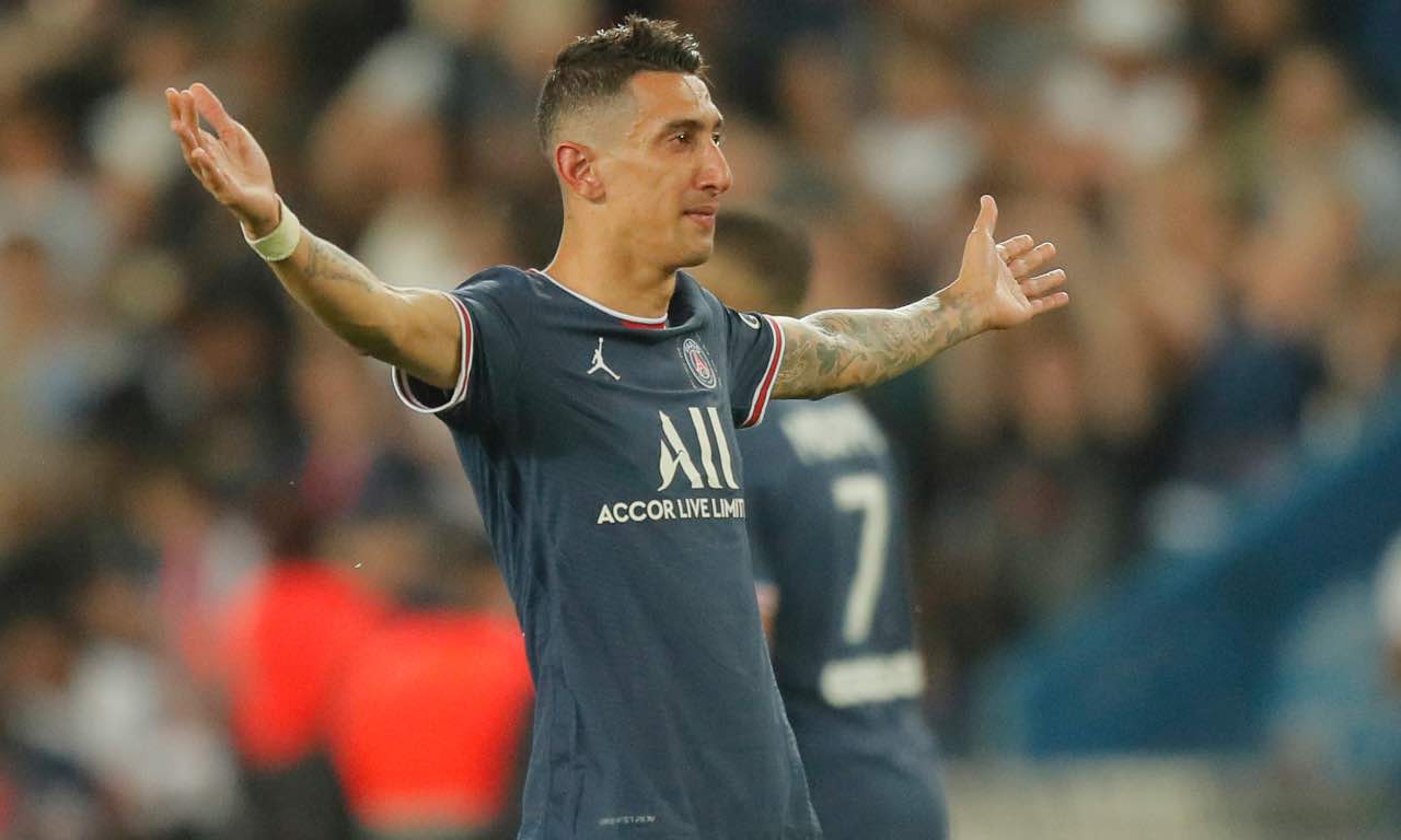 Di Maria in lacrime per l'ultima al PSG