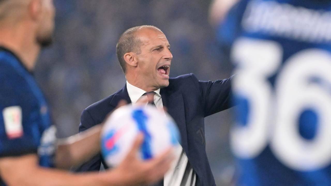 Allegri in panchina