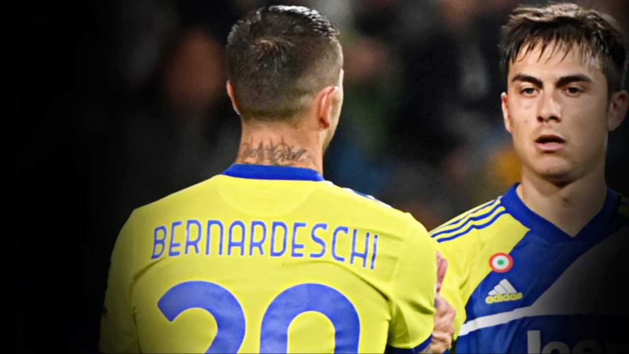 Bernardeschi e Dybala incrociano lo sguardo