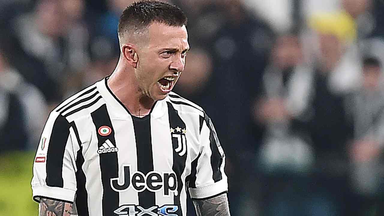 Bernardeschi esulta Juventus