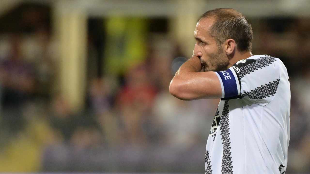 Chiellini concentrato