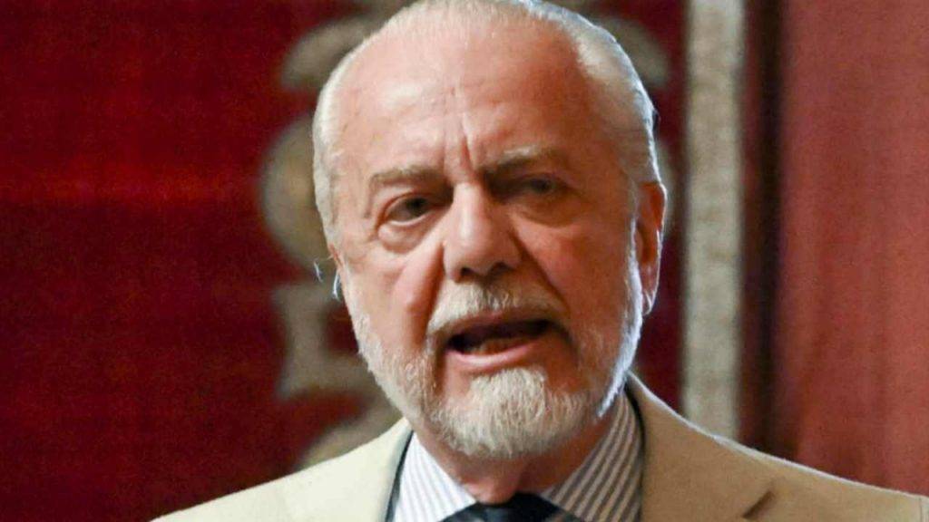 Aurelio De Laurentiis, presidente del Napoli