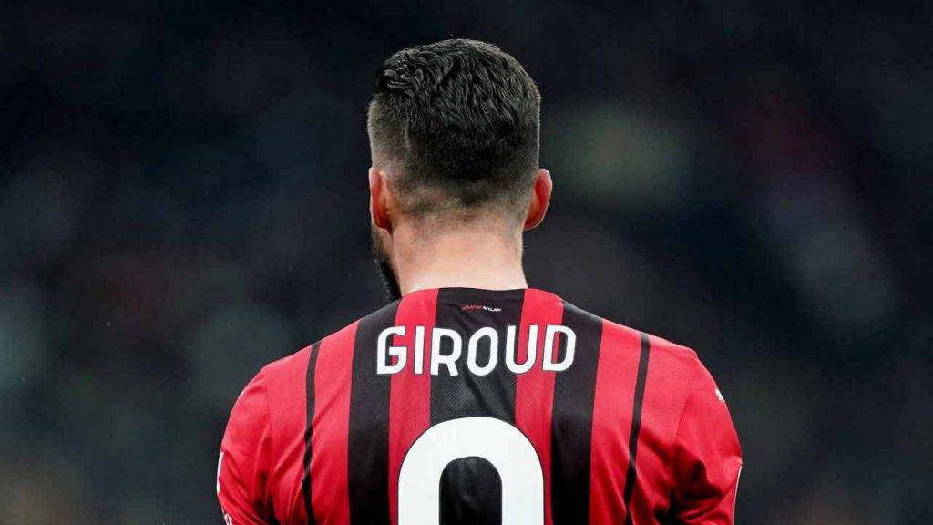 Giroud, attaccante del Milan