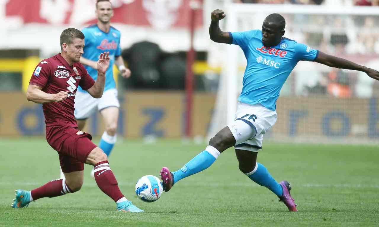 Koulibaly contro il Torino 