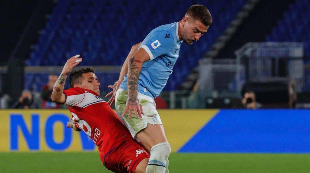 Serie A, Torreira contrasta Milinkovic-Savic