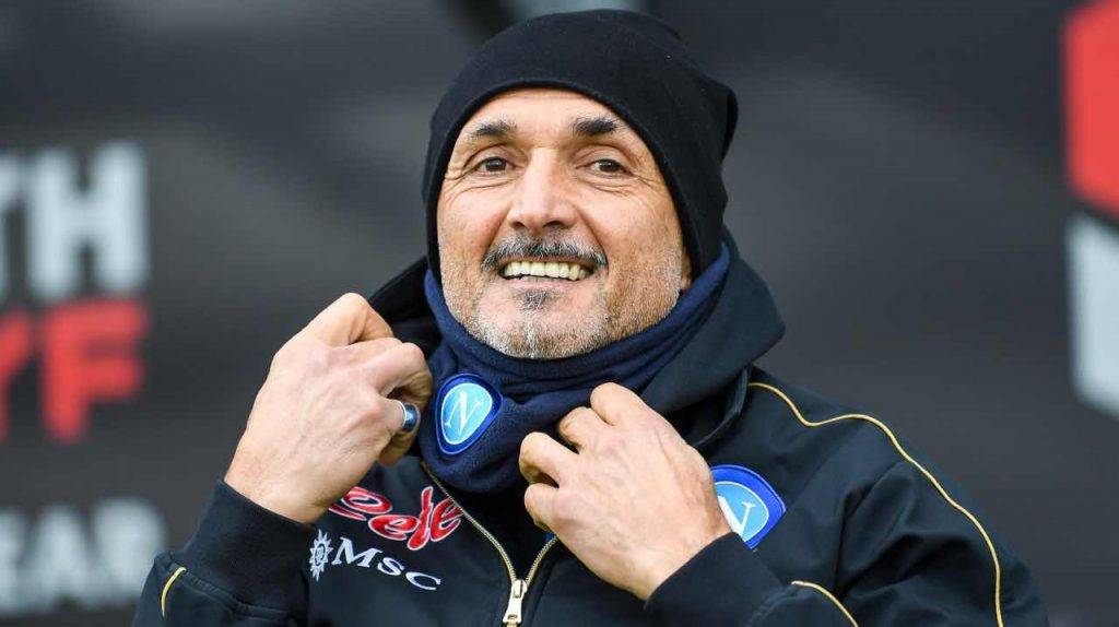 Napoli, Spalletti sorride