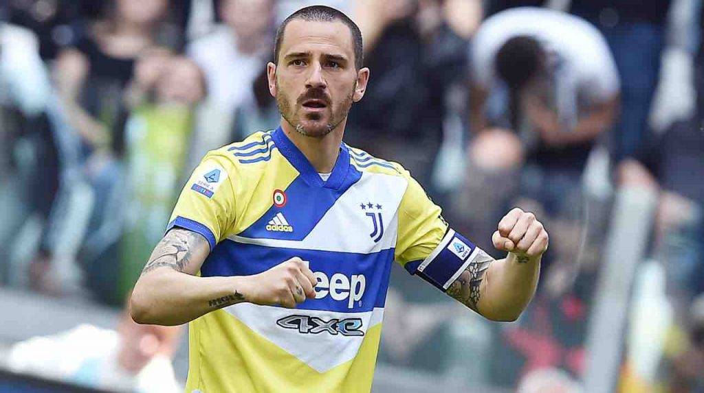 Bonucci festeggia