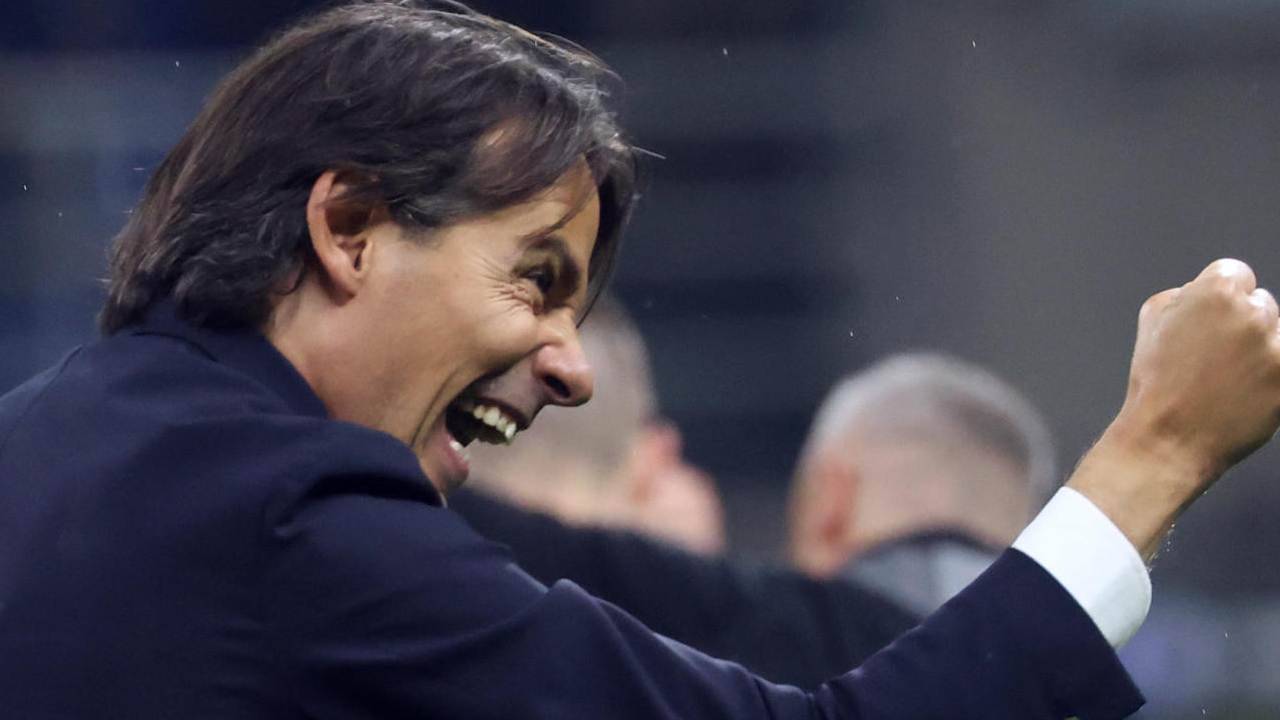 Inzaghi esulta Inter