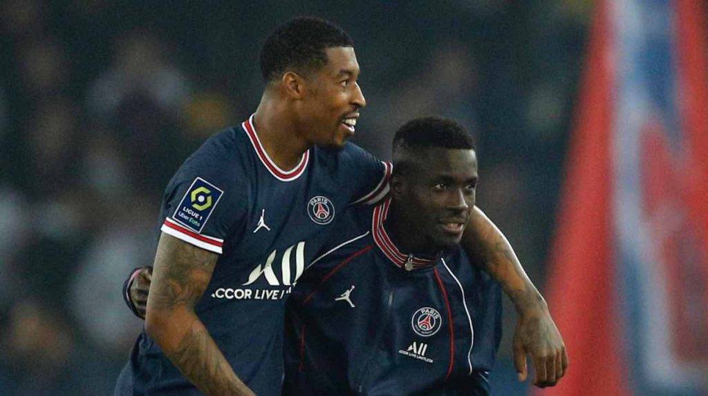 Gueye insieme a Kimpembe