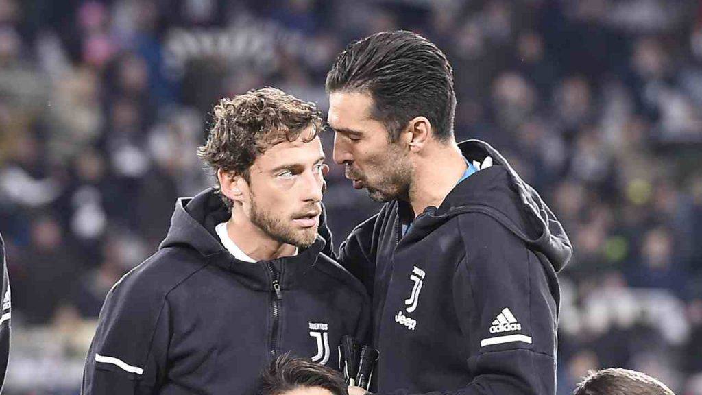 Marchisio e Buffon ai tempi della Juve