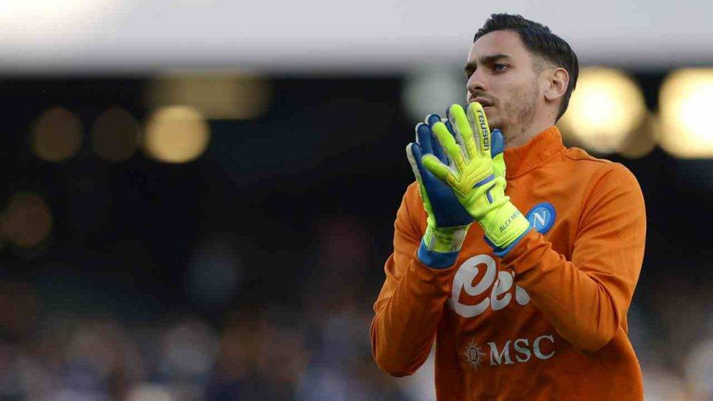 Alex Meret, portiere del Napoli