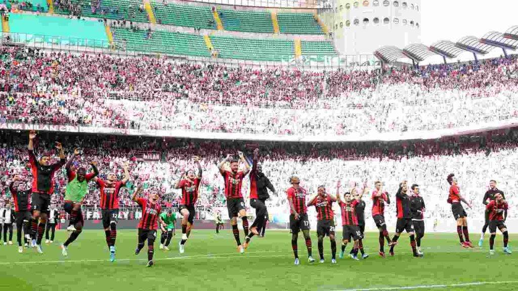 Milan nell'attuale stadio di San Siro