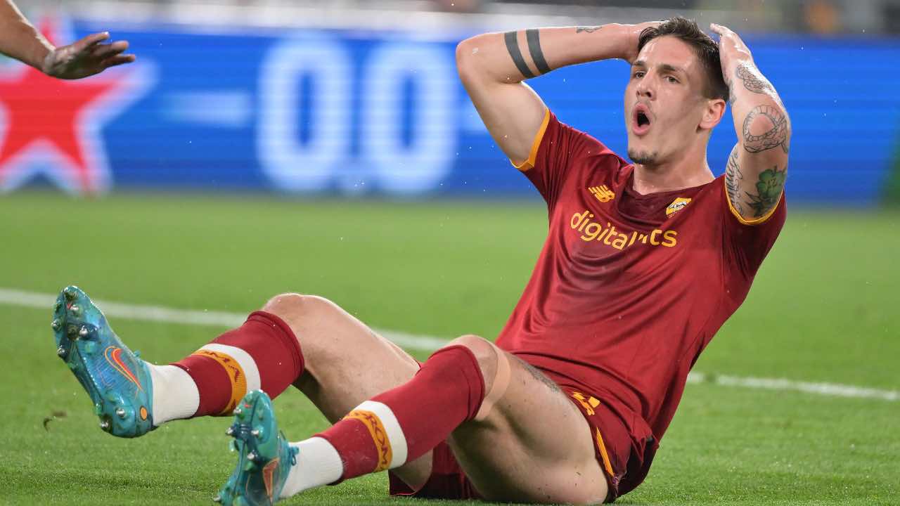 Nicolò Zaniolo in campo