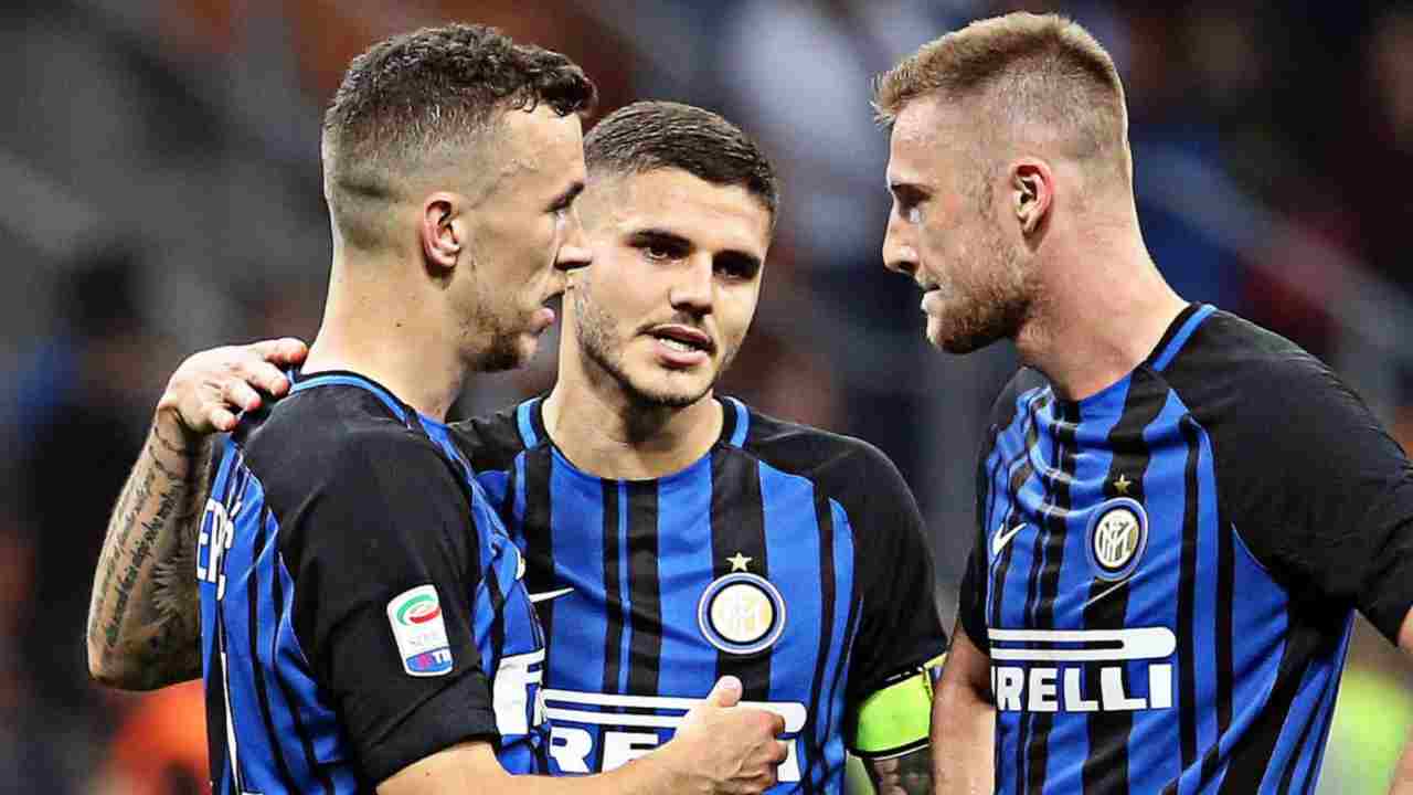 Perisic, Icardi e Skriniar a colloquio