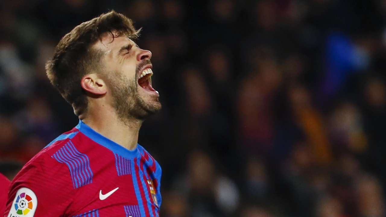 Piqué amareggiato