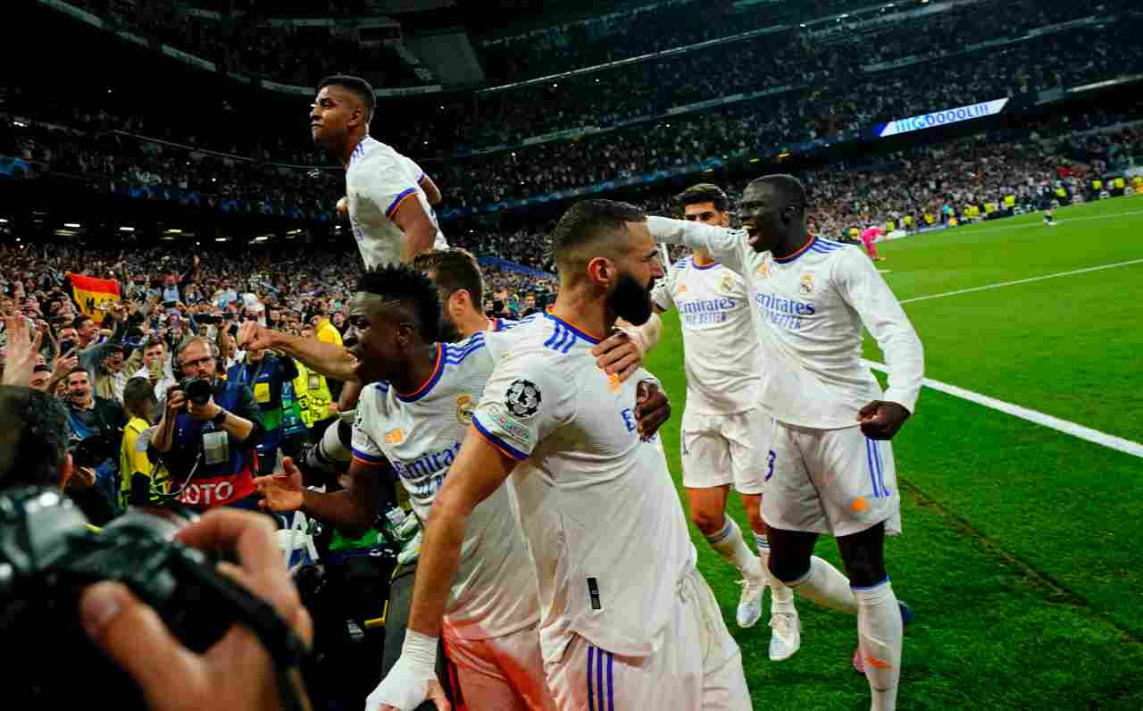 Esultanza Real Madrid 