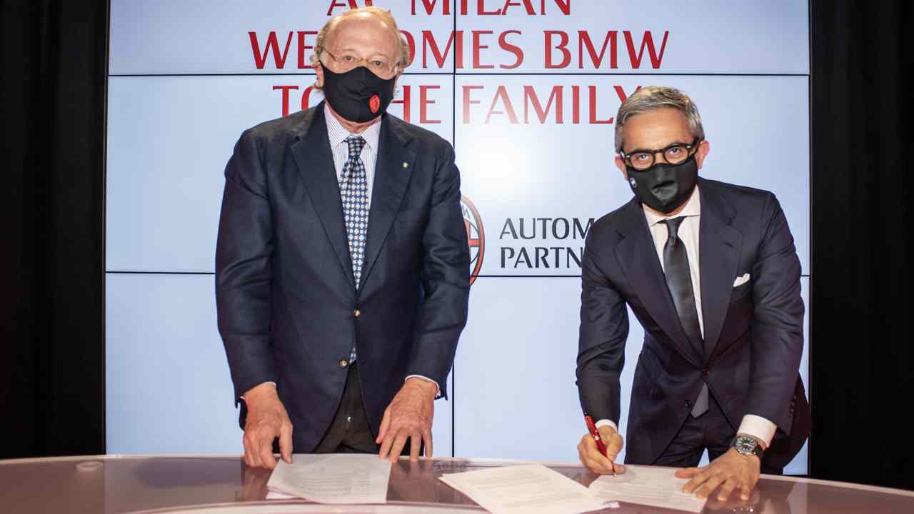 Scaroni firma una partnership con Bmw (LaPresse)