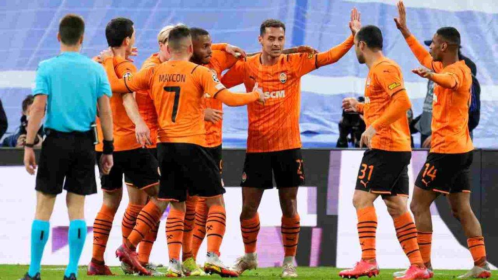 Lo Shakhtar Donetsk, squadra allenata da De Zerbi