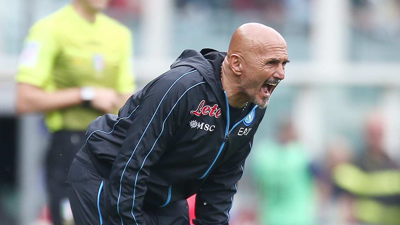 Spalletti in panchina