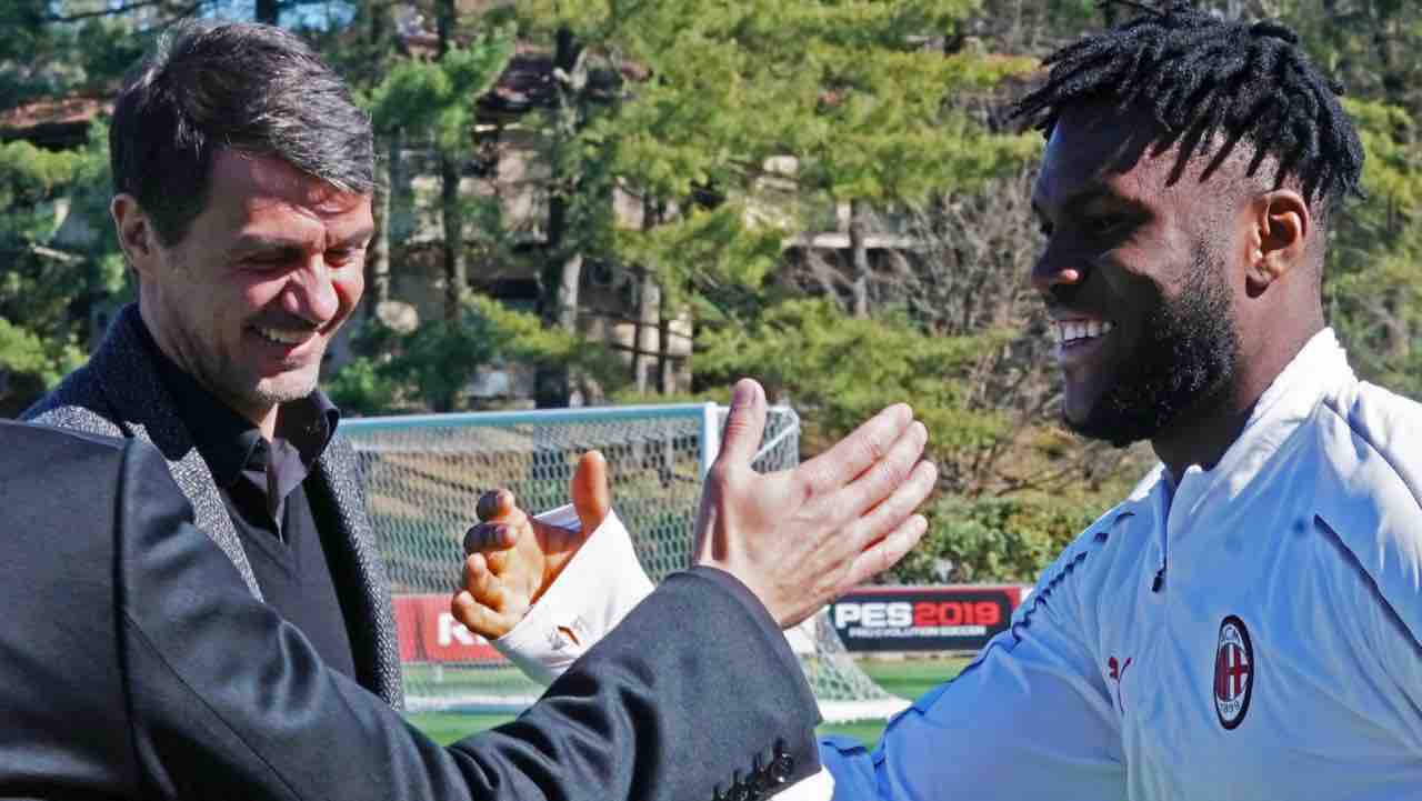 Maldini stringe la mano a Kessie