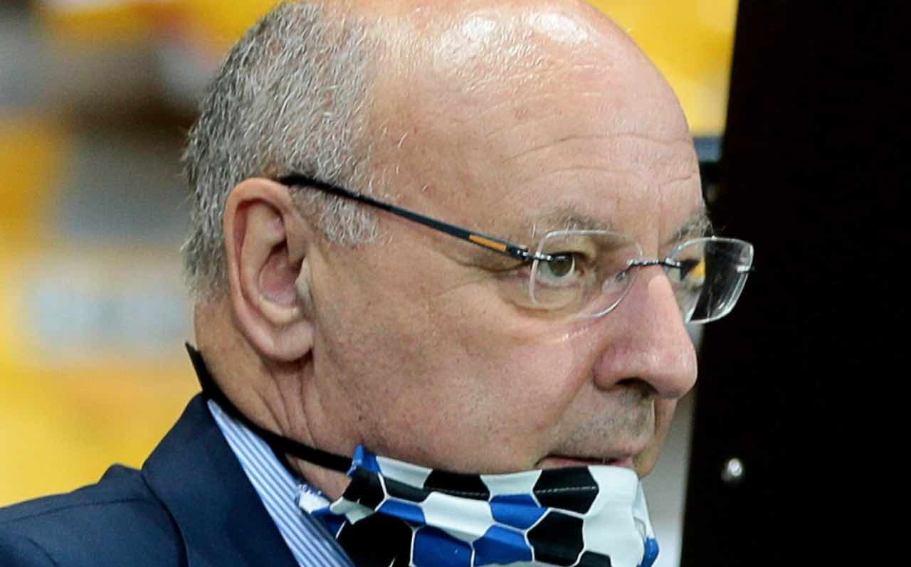 Marotta con la mascherina