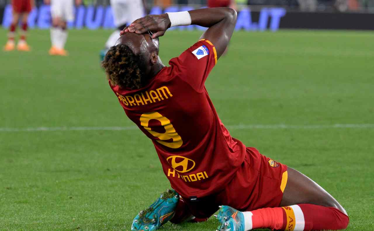 Roma-Bologna, Abraham si dispera