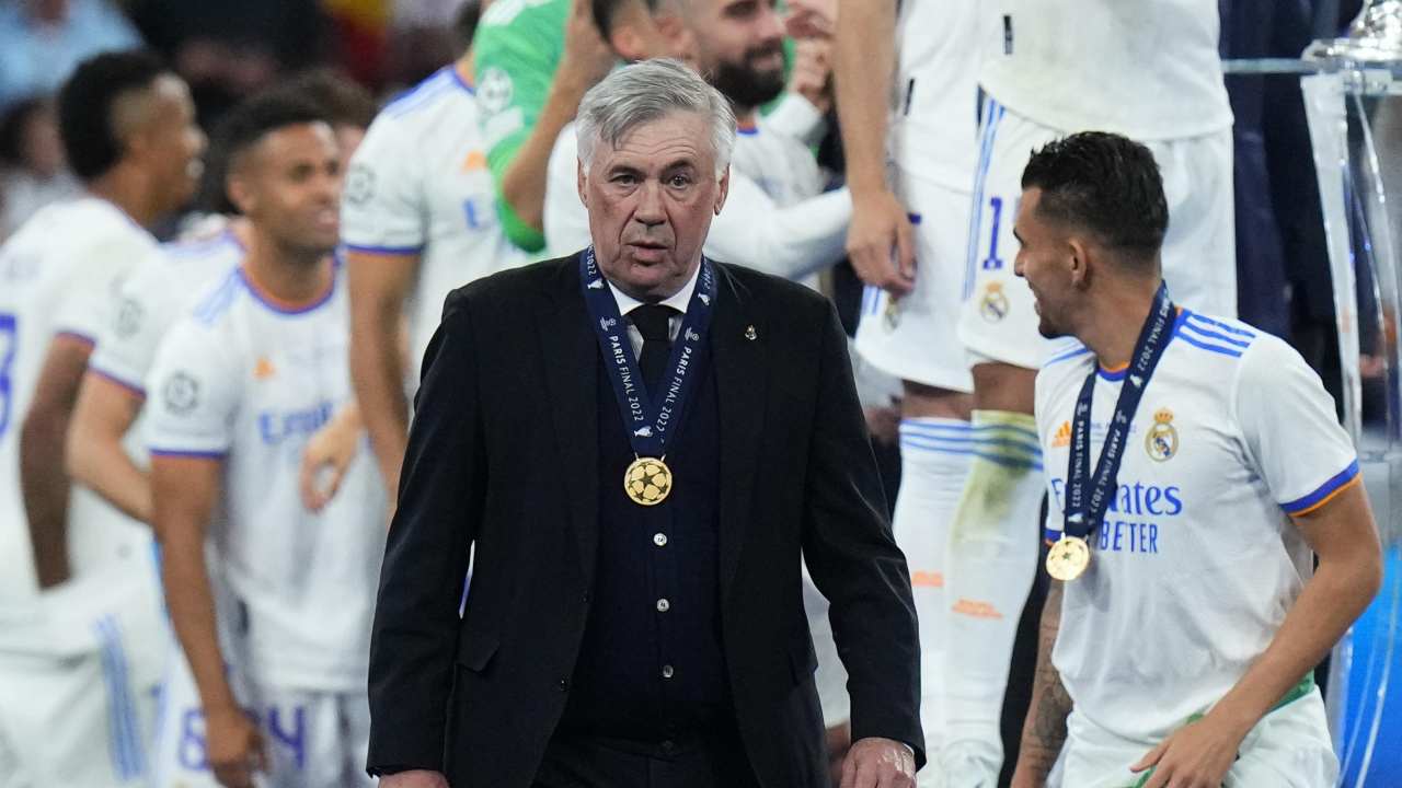 ancelotti napoli real madrid