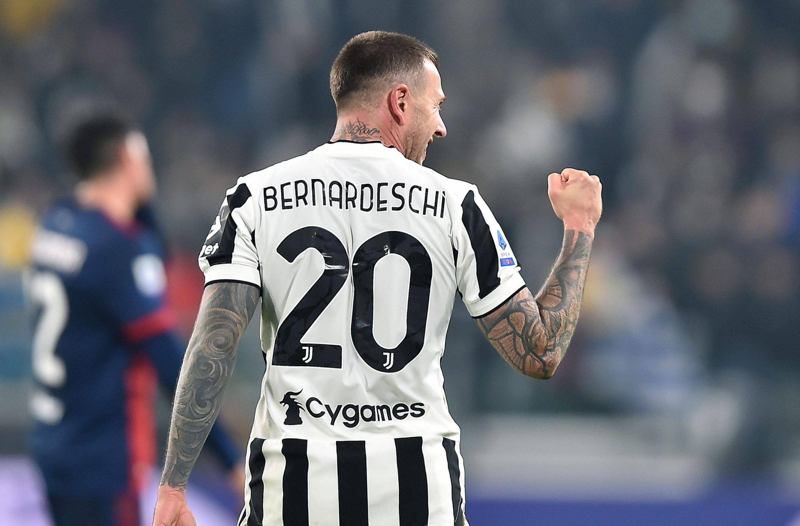 Juventus, Bernardeschi esulta