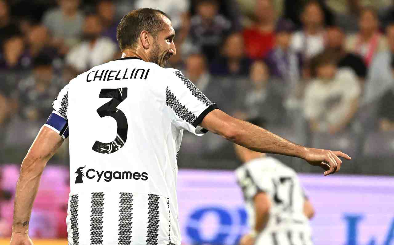 Chiellini in campo